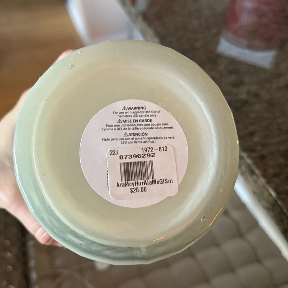 West Elm Aria Mercury Hurricane Candle Holder NWT